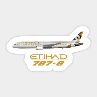 Etihad 787-9 Sticker